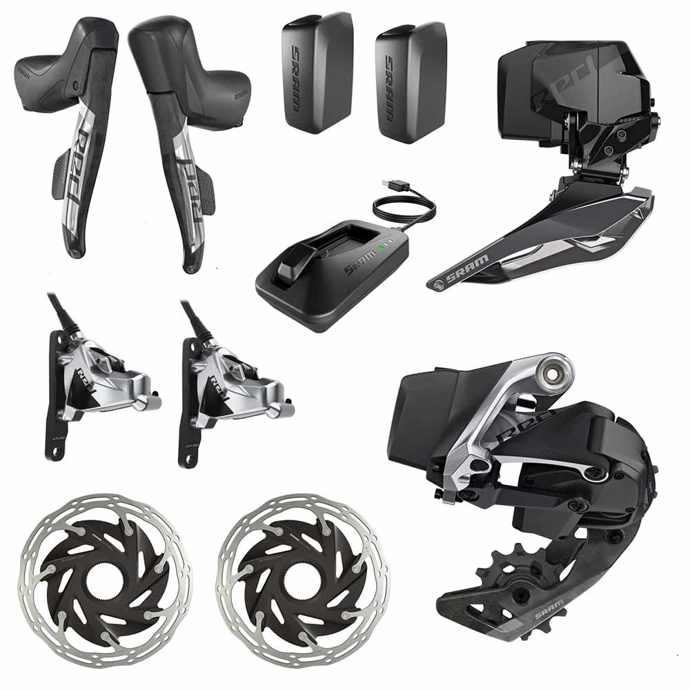 SRAM RED eTap AXS HRD 2× 12S グループセット SRAM RED eTap AXS 12 Speed 2x E1 Electronic HRD Groupset